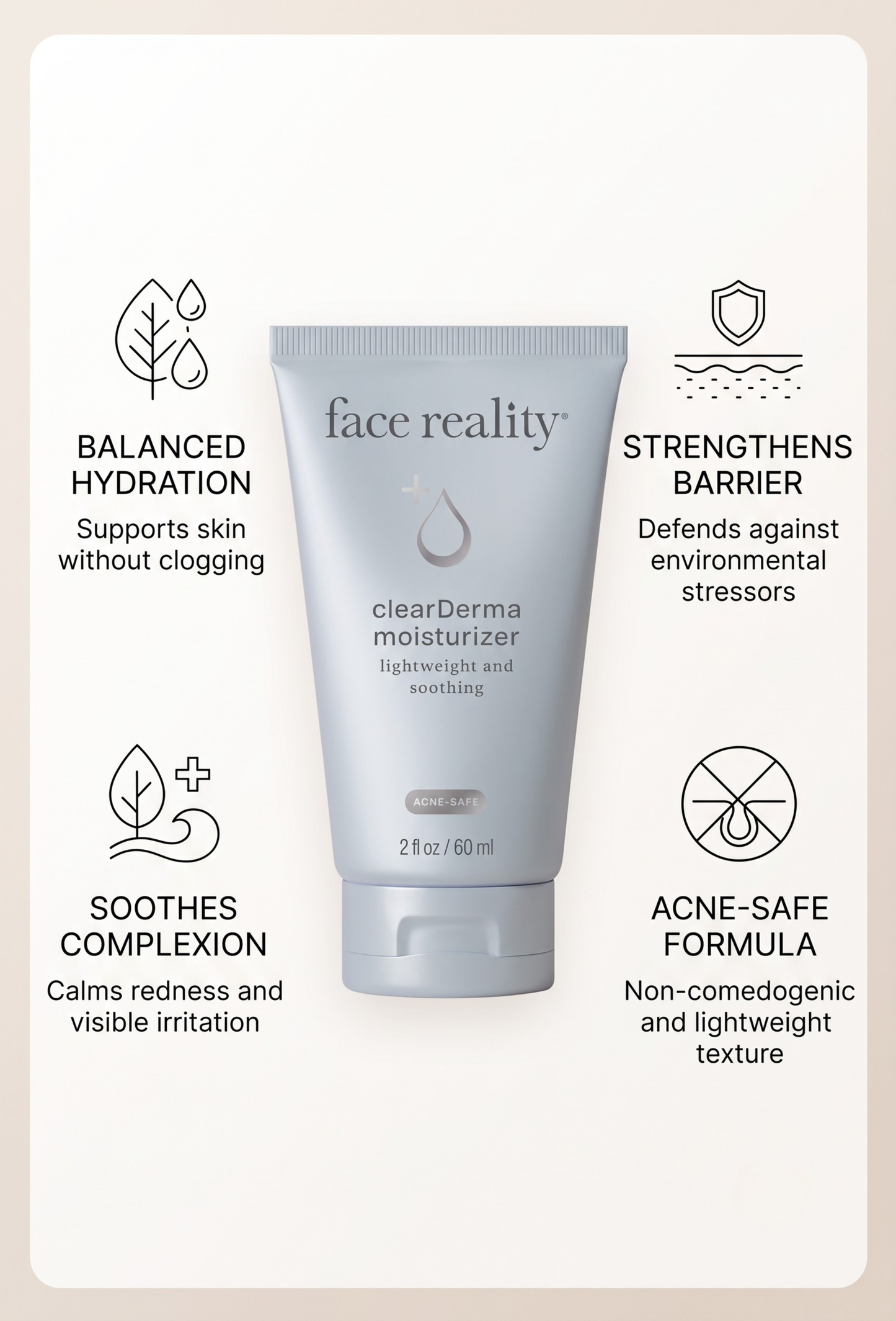 Face Reality Clearderma moisturizer