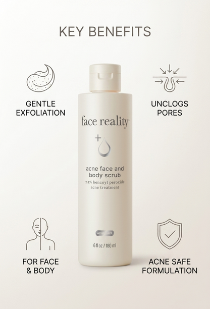 Face Reality Acne Face and Body Scrub