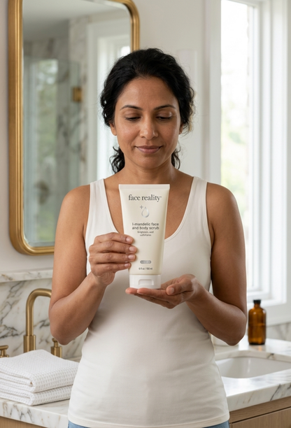 Face Reality Mandelic Face and Body Scrub